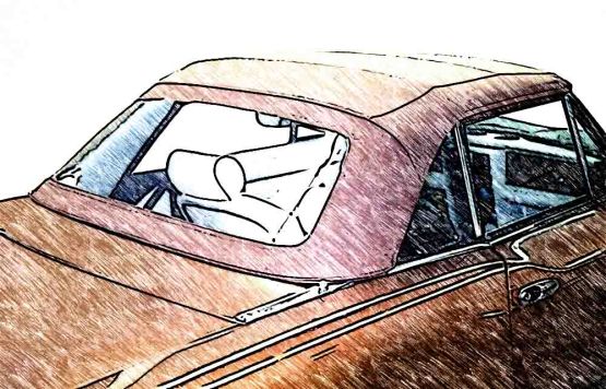 Verdeck Fiat 124 Spider Cabrio Bj. 67-85