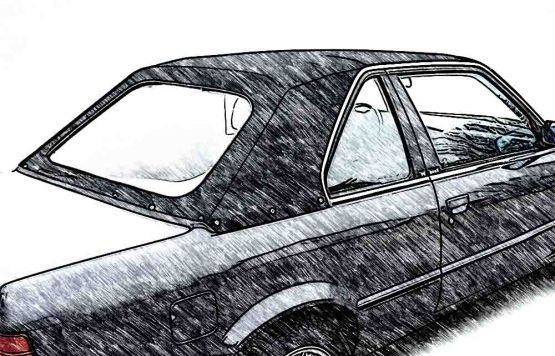 Verdeck BMW E30 Baur Targa Bj. 83-92