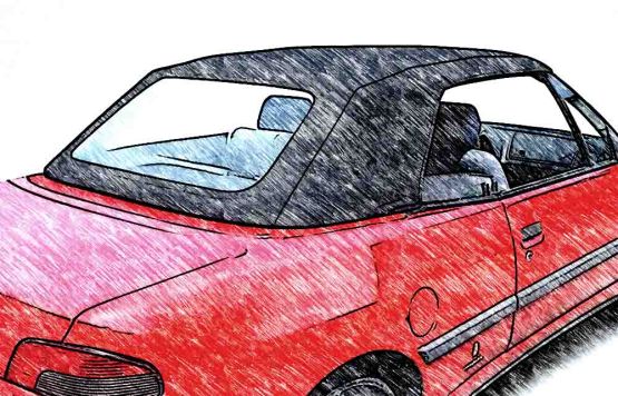 Verdeck Peugeot 306 Cabrio Bj. 94-02