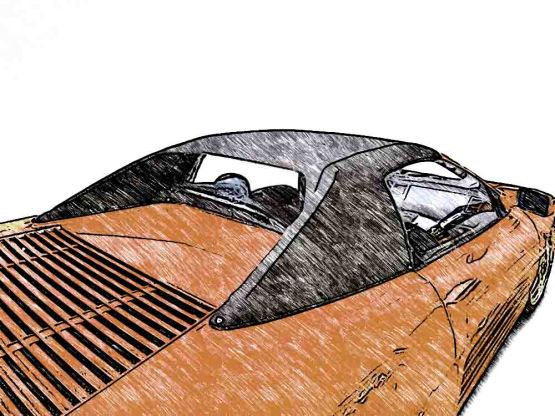 Verdeck Ferrari 348 Spider Cabrio Bj. 93-95