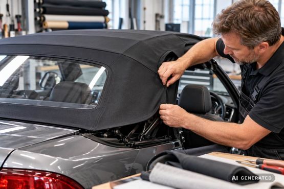 Cabrioverdeck erneuern - Materialien, Kosten, Montage