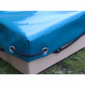 Sandkastenabdeckung nach Maß PVC-Planenstoff wasserdicht