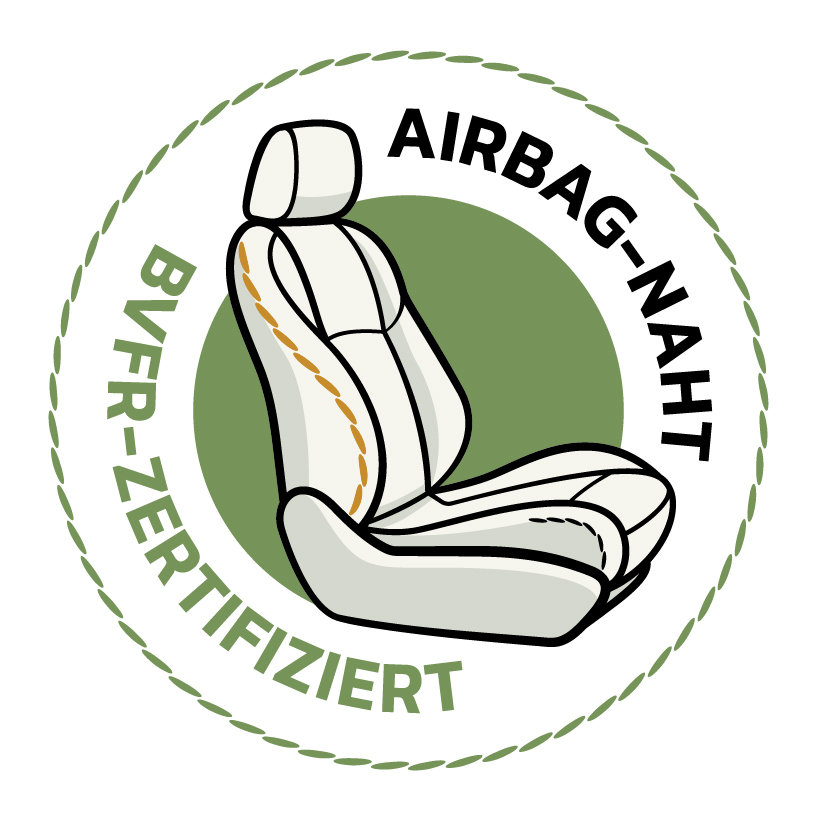 Airbag-Naht BVFR-zertifiziert